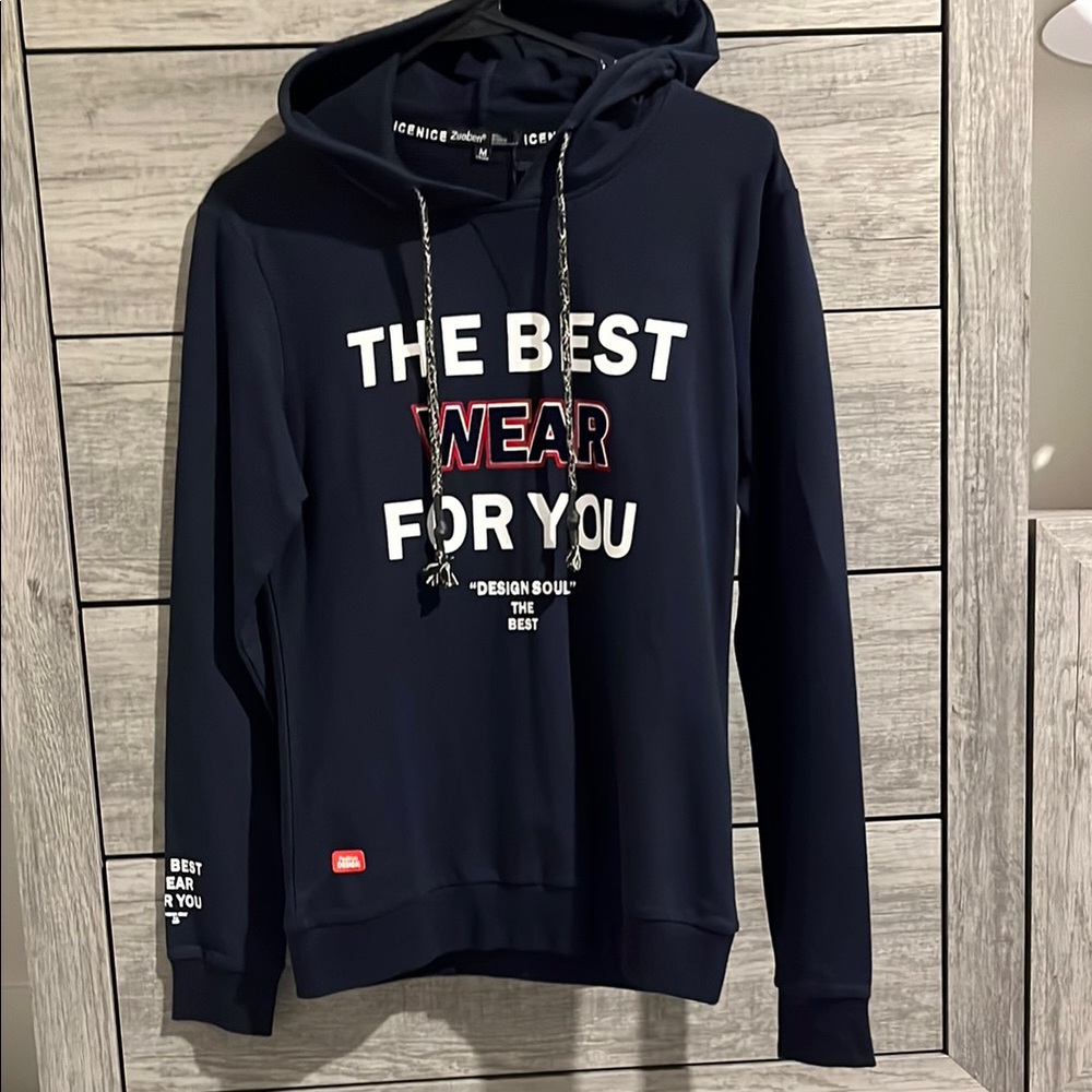 Navy Blue Men's Hoodie